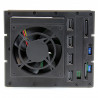 StarTech.com Rack amovible / Backplane sans tiroir pour 4x HDD SAS II/SATA III 6Gb/s de 3,5" avec échange à chaud - Aluminium