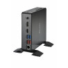 Shuttle Nano PC Système NC4010BA, Intel Celeron 7305, Windows 11 Pro Entry, 4GB RAM, 128GB M.2 SSD, 1x HDMI, 1x DP,1xUSB-C/DP,