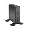 Shuttle Nano PC Système NC4010BA, Intel Celeron 7305, Windows 11 Pro Entry, 4GB RAM, 128GB M.2 SSD, 1x HDMI, 1x DP,1xUSB-C/DP,