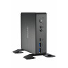 Shuttle Nano PC Système NC4010XA, Intel Celeron 7305, 4GB RAM, 128GB M.2 SSD, 1x HDMI, 1x DP,1xUSB-C/DP, 6x USB3.2, 1x 2.5" ba