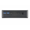 Shuttle Nano PC Système NC4010XA, Intel Celeron 7305, 4GB RAM, 128GB M.2 SSD, 1x HDMI, 1x DP,1xUSB-C/DP, 6x USB3.2, 1x 2.5" ba