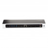 StarTech.com Station d'Accueil USB-C 4K, Station d'Accueil pour Moniteur Triple UHD 4K, Mac & Windows, USB C vers HDMI & Displa