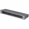 StarTech.com Station d'Accueil USB-C 4K, Station d'Accueil pour Moniteur Triple UHD 4K, Mac & Windows, USB C vers HDMI & Displa