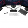 StarTech.com Station d'Accueil USB-C 4K, Station d'Accueil pour Moniteur Triple UHD 4K, Mac & Windows, USB C vers HDMI & Displa