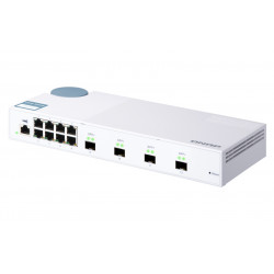 QNAP QSW-M408S commutateur réseau Géré L2 Gigabit Ethernet (10/100/1000) Blanc