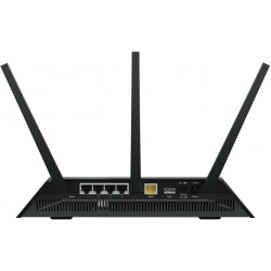 NETGEAR R7000 routeur sans fil Gigabit Ethernet Bi-bande (2,4 GHz / 5 GHz) Noir