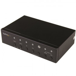StarTech.com Extendeur vidéo HDBaseT multi-entrées avec switch intégré - HDMI, VGA, DisplayPort via Cat5e ou Cat 6 - 4K