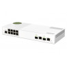 QNAP QSW-M2108-2C commutateur réseau Géré L2 2.5G Ethernet (100/1000/2500) Gris, Blanc