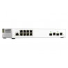 QNAP QSW-M2108-2C commutateur réseau Géré L2 2.5G Ethernet (100/1000/2500) Gris, Blanc