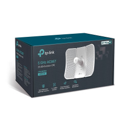 TP-Link CPE710 point d'accès réseaux locaux sans fil 867 Mbit/s Blanc Connexion Ethernet, supportant l'alimentation via ce po