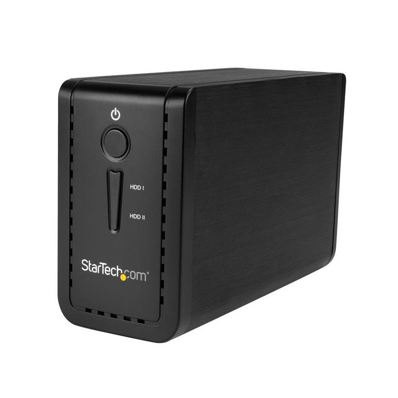 StarTech.com Boîtier USB 3.1 pour deux disques durs SATA de 3,5" (6 Gb/s) avec RAID - USB-C et USB-A