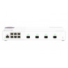 QNAP QSW-M2106-4S commutateur réseau Géré L2 2.5G Ethernet (100/1000/2500) Blanc