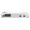 QNAP QSW-M2108-2S commutateur réseau Géré L2 2.5G Ethernet (100/1000/2500) Gris