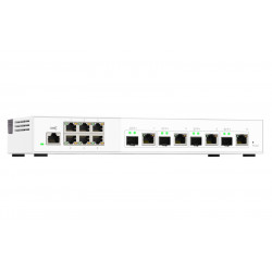 QNAP QSW-M2106-4C commutateur réseau Géré L2 2.5G Ethernet (100/1000/2500) Blanc