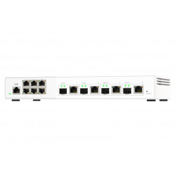 QNAP QSW-M2106-4C commutateur réseau Géré L2 2.5G Ethernet (100/1000/2500) Blanc