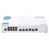 QNAP QSW-M408-2C commutateur réseau Géré L2 10G Ethernet (100/1000/10000) Blanc