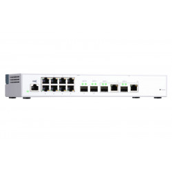 QNAP QSW-M408-2C commutateur réseau Géré L2 10G Ethernet (100/1000/10000) Blanc