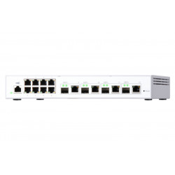 QNAP QSW-M408-4C commutateur réseau Géré L2 Gigabit Ethernet (10/100/1000) Blanc