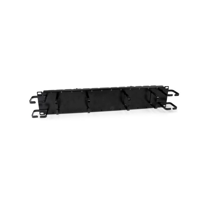 StarTech.com Panneau double de gestion de câbles horizontal / vertical 2U pour rack de serveur - Guide pour câbles avec annea