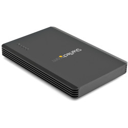 StarTech.com Boîtier SSD M.2 NVMe Thunderbolt 3 à 4 Baies - Boîtier Disque Dur Externe 1 DisplayPort vidéo et 2 Ports TB3 D