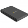 StarTech.com Boîtier SSD M.2 NVMe Thunderbolt 3 à 4 Baies - Boîtier Disque Dur Externe 1 DisplayPort vidéo et 2 Ports TB3 D