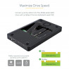 StarTech.com Boîtier SSD M.2 NVMe Thunderbolt 3 à 4 Baies - Boîtier Disque Dur Externe 1 DisplayPort vidéo et 2 Ports TB3 D