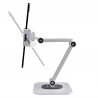 StarTech.com Support de Tablettes Réglable pour Bureau - Support Mural - Capacité 1kg - Support Universel Ergonomique et Arti