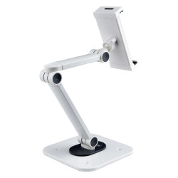 StarTech.com Support de Tablettes Réglable pour Bureau - Support Mural - Capacité 1kg - Support Universel Ergonomique et Arti
