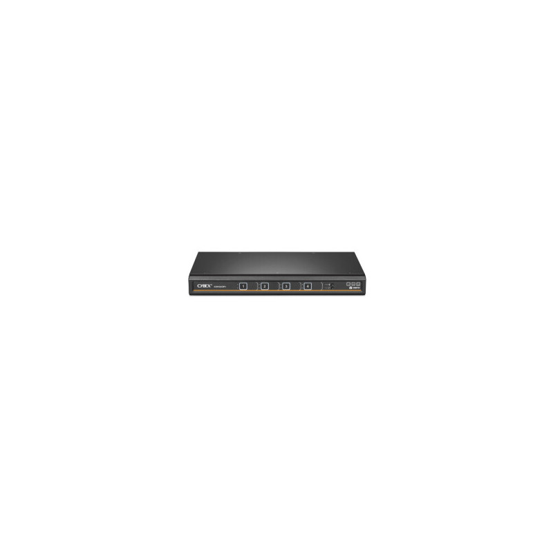 Vertiv Avocent SV Universal DP/H KVM Switch 4-Port Single Display commutateur écran, clavier et souris Noir