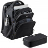 StarTech.com Sac à Dos Ordinateur Portable 17,3 pouces avec Compartiments Amovible pour Accessoires - Sac Informatique Profess