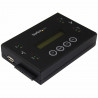 StarTech.com Duplicateur et Effaceur de Disque Dur Autonome 1:1, Cloneur et Effaceur de HDD/SSD SATA et de Clé USB, Écran LCD
