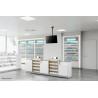 Neomounts FPMA-C050BLACK Support de plafond pour écran de 10-30" - h60-85 cm