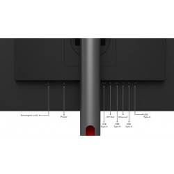 Lenovo ThinkVision P27h-30 LED display 68,6 cm (27") 2560 x 1440 pixels Quad HD LCD Noir