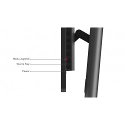 Lenovo ThinkVision P27h-30 LED display 68,6 cm (27") 2560 x 1440 pixels Quad HD LCD Noir