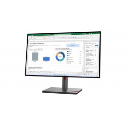 Lenovo ThinkVision P27h-30 LED display 68,6 cm (27") 2560 x 1440 pixels Quad HD LCD Noir