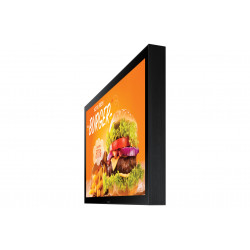 Samsung OH24B Écran plat de signalisation numérique 61 cm (24") LCD Wifi 1500 cd/m² Full HD Noir Intégré dans le processeu