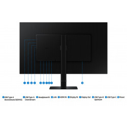 Samsung S60UD écran plat de PC 81,3 cm (32") 2560 x 1440 pixels Quad HD LCD Noir