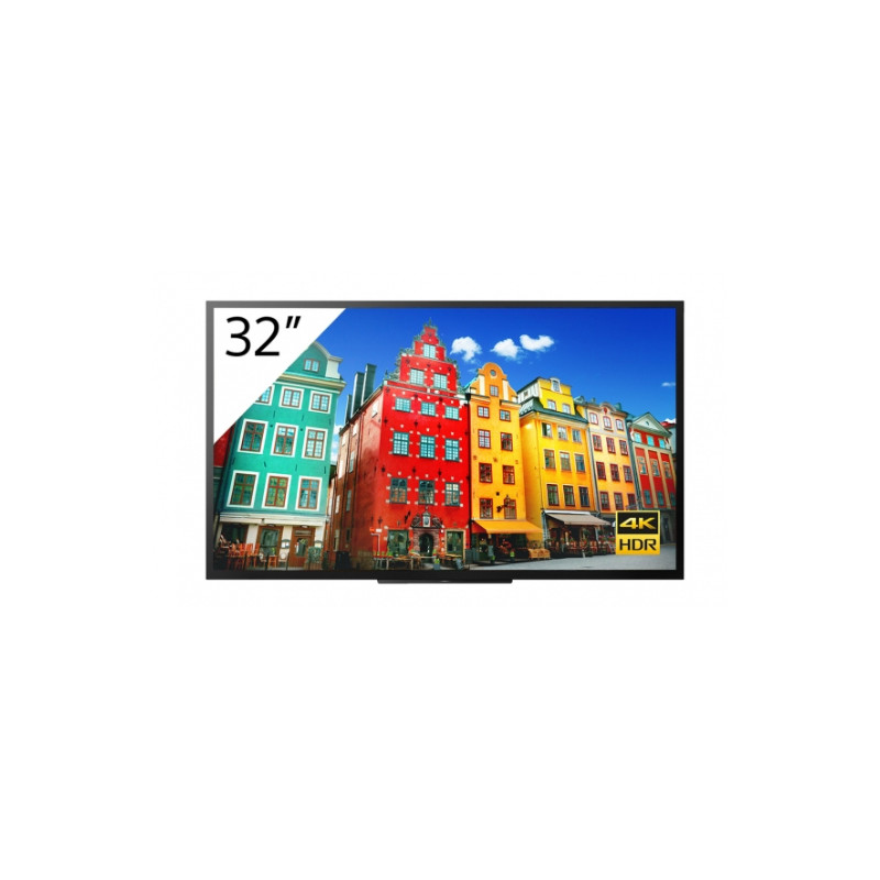 Sony FW-32BZ30J1 Écran d'affichage dynamique Écran plat de signalisation numérique 81,3 cm (32") LCD Wifi 300 cd/m² 4K Ultr