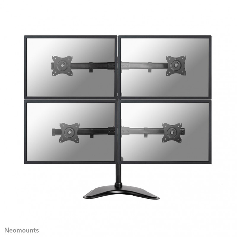 Neomounts NM-D335D4BLACK Support d'écran à poser 10-27"
