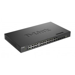 D-Link DXS-3410-32XY commutateur réseau Géré L3 Fast Ethernet (10/100) Noir