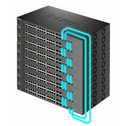 D-Link DXS-3410-32XY commutateur réseau Géré L3 Fast Ethernet (10/100) Noir