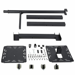 StarTech.com Table Vidéoprojecteur et Ordinateur Portable - Support Projecteur Robuste (2 Étagères max. 10kg chacune) - Ajus