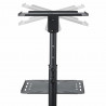 StarTech.com Table Vidéoprojecteur et Ordinateur Portable - Support Projecteur Robuste (2 Étagères max. 10kg chacune) - Ajus