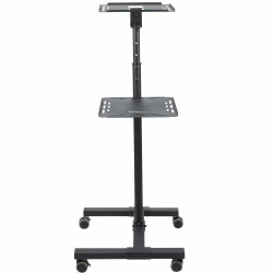 StarTech.com Table Vidéoprojecteur et Ordinateur Portable - Support Projecteur Robuste (2 Étagères max. 10kg chacune) - Ajus