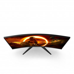 AOC G2 C32G2ZE/BK écran plat de PC 80 cm (31.5") 1920 x 1080 pixels Full HD LED Noir, Rouge
