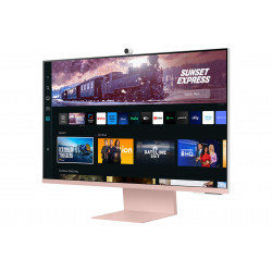 Samsung M80C écran plat de PC 81,3 cm (32") 3840 x 2160 pixels 4K Ultra HD LCD Rose
