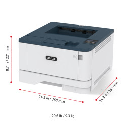 Xerox B310 Imprimante recto verso sans fil A4 40 ppm, PS3 PCL5e/6, 2 magasins Total 350 feuilles