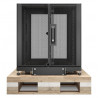 APC NetShelter SX 12U Rack autonome Noir