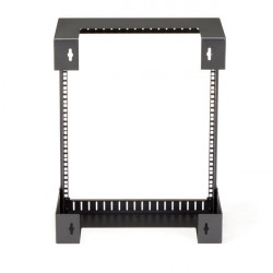 StarTech.com Rack Réseau Mural 12U à 2 Montants, Rack Serveur 19" à Cadre Ouvert, Profondeur 12", Rack de Données Mural pou