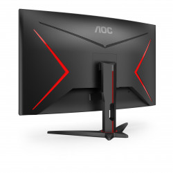 AOC G2 CQ32G2SE/BK LED display 80 cm (31.5") 2560 x 1440 pixels 2K Ultra HD Noir, Rouge